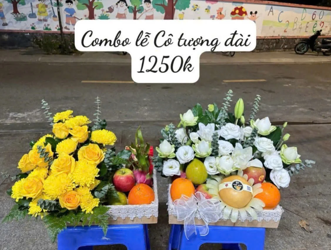Combo Lễ Hoa & Trái Cây Cô Võ Thị Sáu