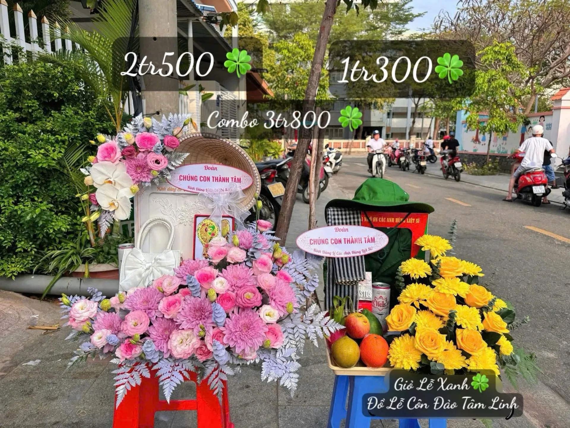 Mẫu Hoa Dâng Lễ Cô Võ Thị Sáu