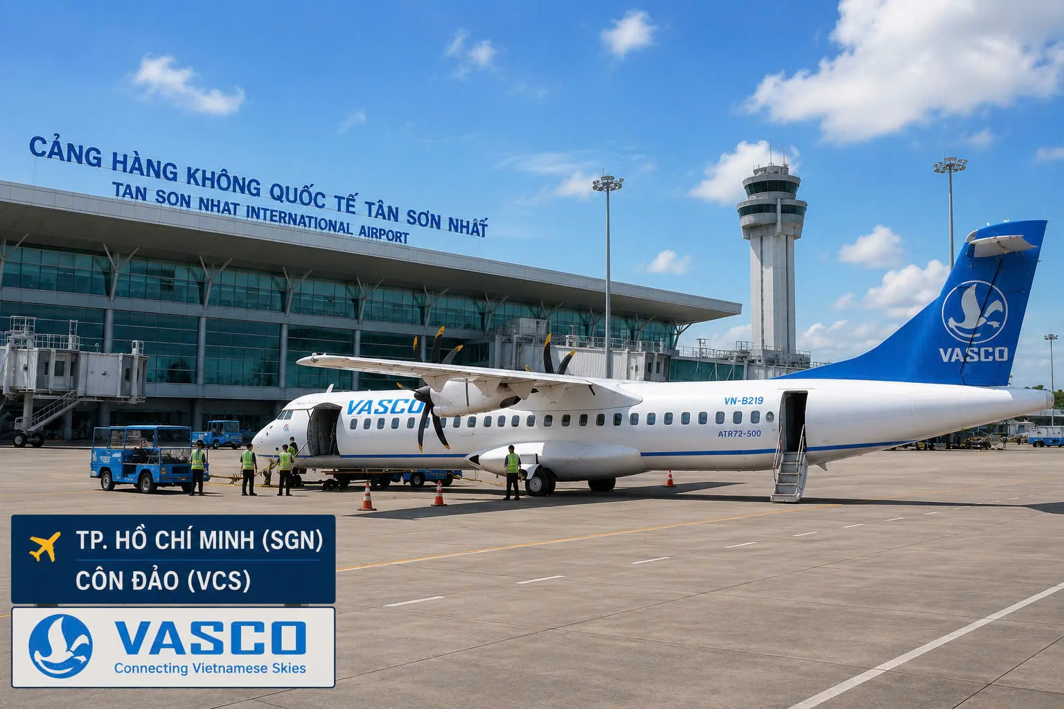 Vé Máy Bay TP.HCM - Côn Đảo