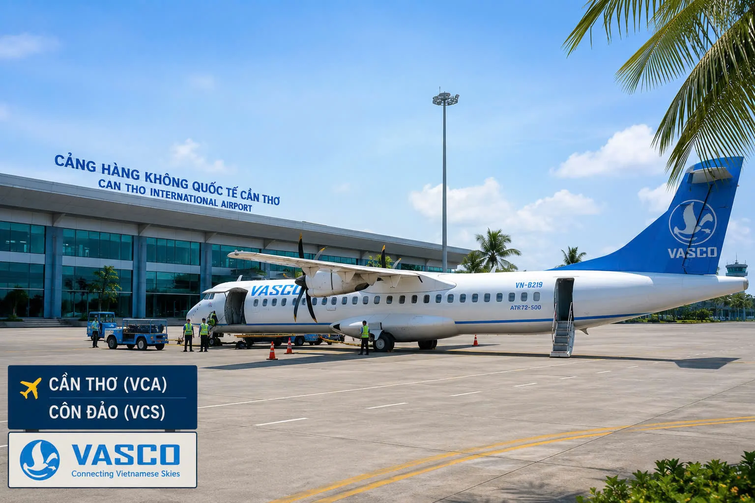 Vé Máy Bay Cần Thơ - Côn Đảo