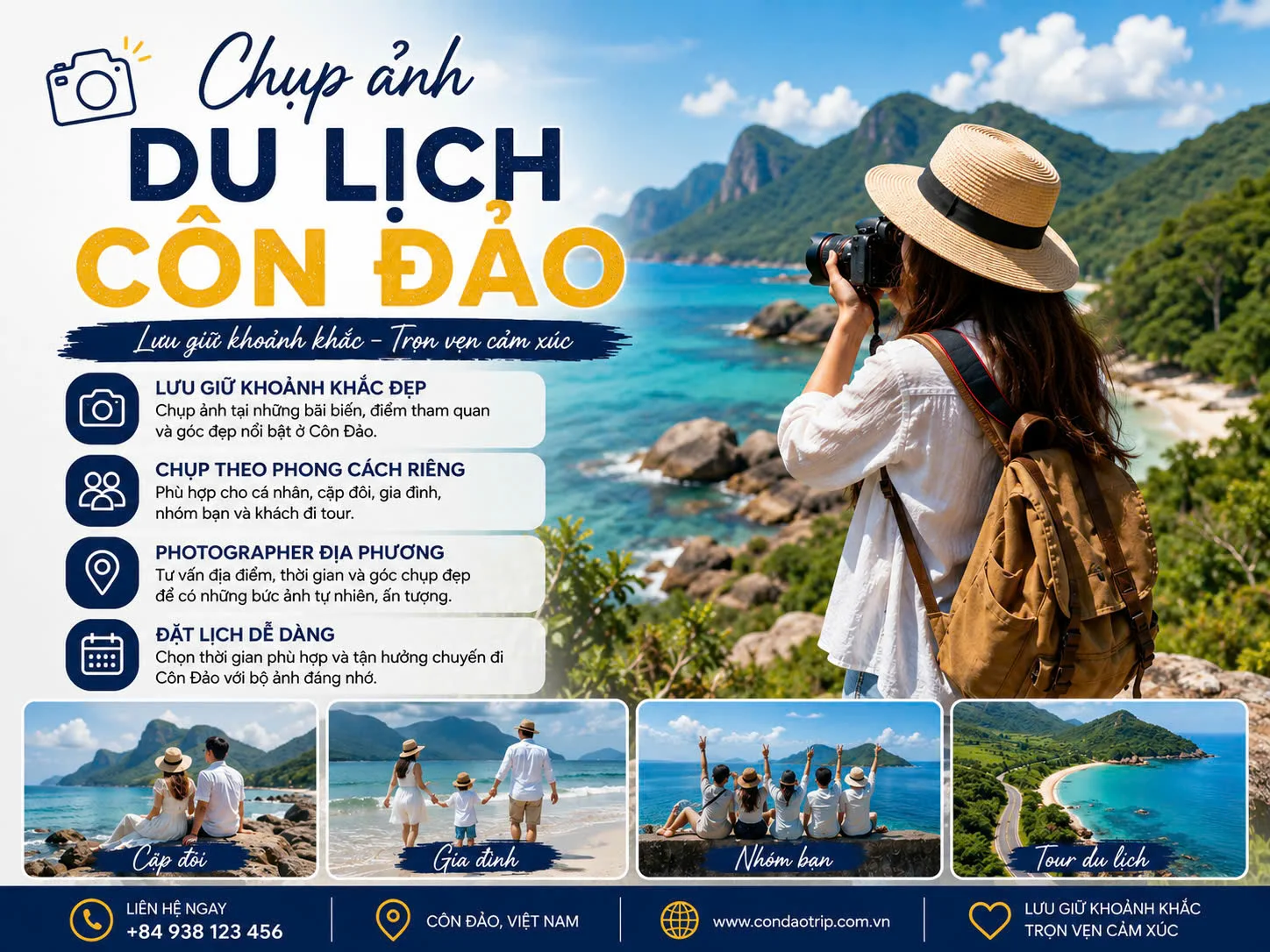 Chụp Ảnh Du Lịch Côn Đảo