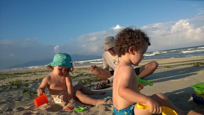 Kids On Danang Beach Orig