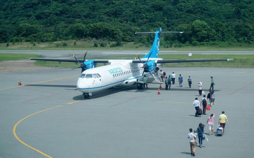 Ve May Bay Con Dao